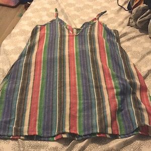 It could be a dress or a beautiful cover up. barely worn maybe 2 max.